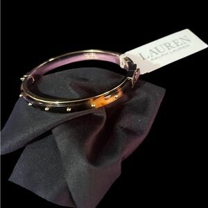 Ralph Lauren Gold Studded Bracelet